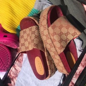 Gucci platform sandals